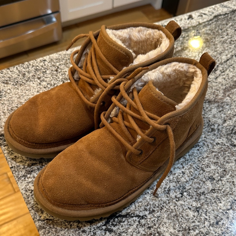 UGG Brown Suede Ankle Boots